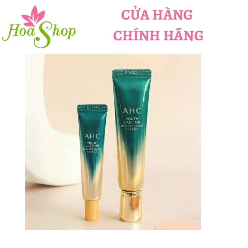 Kem Dưỡng Mắt Chống Lão Hóa Làm Sáng Và Săn Chắc Da AHC Youth Lasting Real Eye Cream For Face