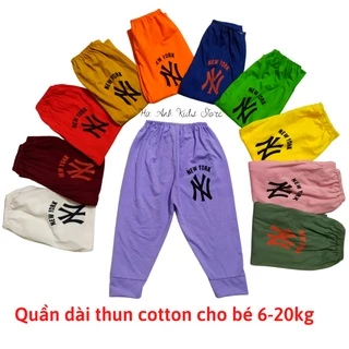 (1 QUẦN) Quần chục dài thun cotton cho bé trai/ gái 5-20kg mặc quanh năm bốn mùa