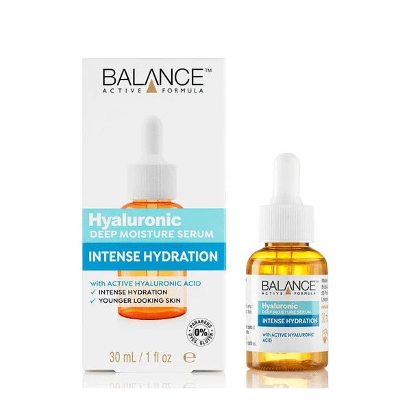 Balance - Tinh Chất Hyaluronic Acid Balance Active Formula Cấp Nước, Dưỡng Ẩm Da 30ml Hyaluronic Deep Moisture Serum