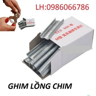 COMBO 3 HỘP GHIM GHÉP LỒNG CHIM, THỎ, CÚT, GÀ