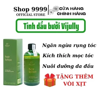 Vijully Xịt Bưởi Xanh Giảm Rụng Tóc Kích Thích Mọc Tóc Chăm Sóc Tóc Tinh Dầu Bưởi Vi Jully Tinh Chất Dưỡng Tóc Nhanh Dài