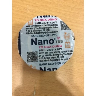 Băng keo điện nano Tô Nga Dũng 20Y