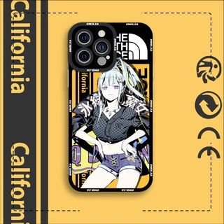 Ốp lưng iphone samsung xiaomi oppo cạnh vuông JM CASE Anime X Sport Emilia manga art