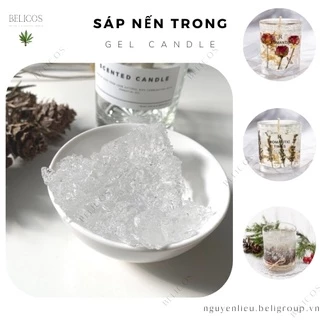 Sáp nến trong 1Kg dạng gel thạch làm nến trong suốt