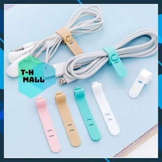 Dây silicone quấn tai nghe, dây cáp sạc chống rối chống gãy