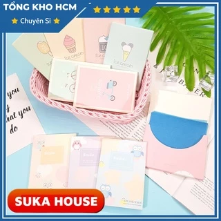 Gói 50 Tờ Giấy Thấm Dầu Cho Da Dầu SUKAHOUSE H055