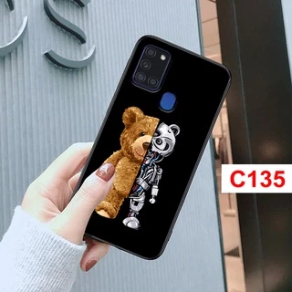 Ốp Lưng Samsung A21s - M21/M30s - M31 in hình gấu bear dễ thương cute.