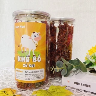 KHÔ BÒ SỢI - 300gr - MonMon Food - đồ ăn vặt Hà Nội