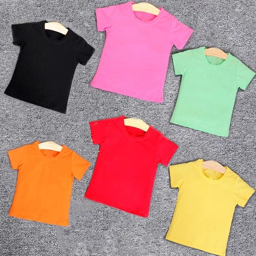 Áo Thun Trơn Cho Bé Andromeda Nhiều Màu Form Xuông Unisex Làm Đồng Phục Cho Bé Trai và Gái
