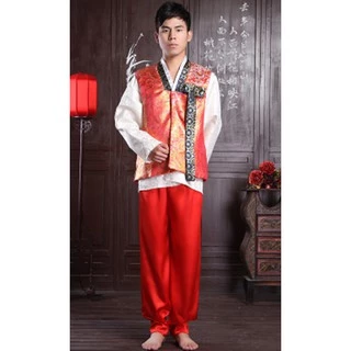 S4. Ảnh thật Hanbok Hàn quốc cho nam, hàng có sẵn.