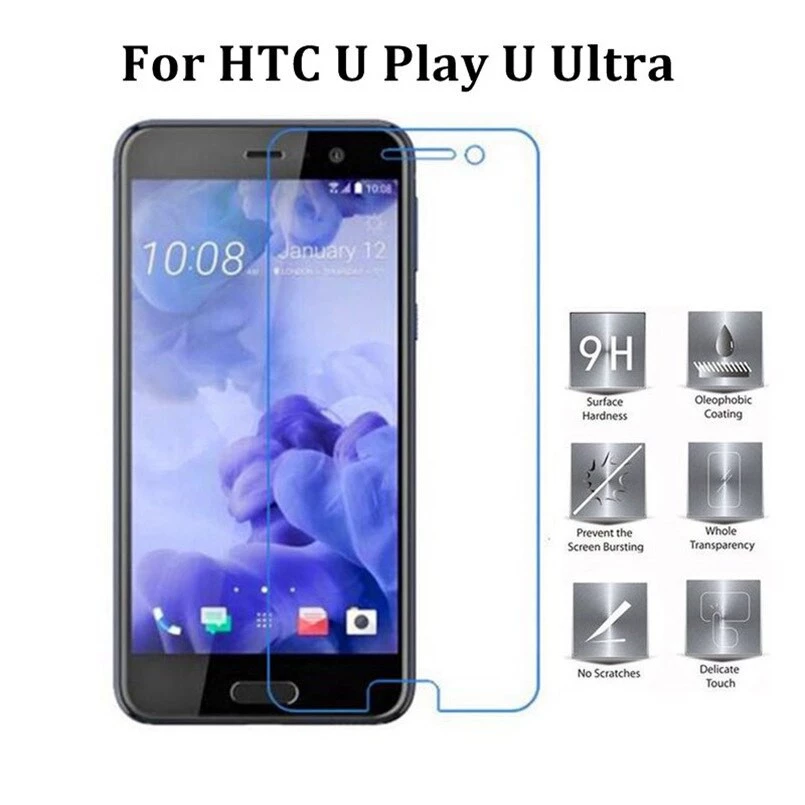 2 Kính Cường Lực Bảo Vệ Màn Hình Cho Htc U Play U Ultra U11 U12 Plus U11 Eyes U12 Life U19E