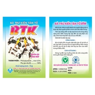 Bã Trừ Kiến Tận Ổ BTK (5gr)