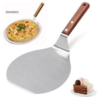 Xẻng xúc bánh pizza tay cầm gỗ 13inch chất liệu thép không gỉ