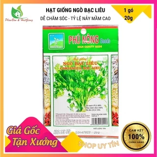 Hạt Giống Rau Mùi Rau Ngò Ta - Ngò Bạc Liêu - Phú Nông Seeds - Shop Phân Bón và Hạt Giống