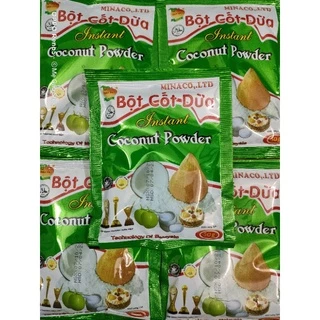 Bột Cốt Dừa MiNa Quả Đào ( 1 Gói 50G )