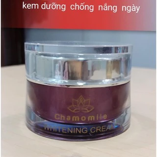 kem tím dưỡng trắng chống nắng siêu mịn chamomileskill - hàng chính hãng