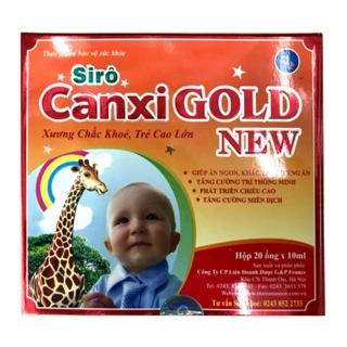 Siro Canxi Gold New GP – Giúp bé ăn ngon miệng, tăng chiều cao, dễ hấp thu, hỗ trợ tiêu hóa