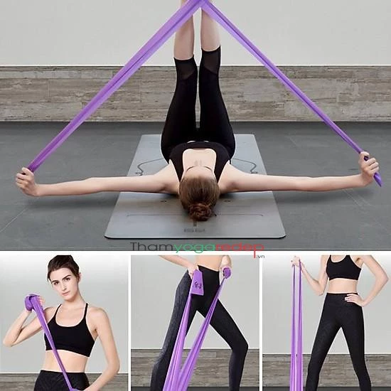 Dây cao su đàn hồi kháng lực tập thể dục & Yoga,Gym (1,5 Mét). DCS15