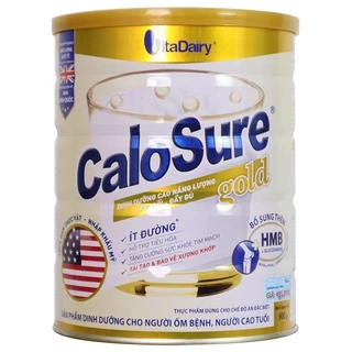 (Tích điểm đổi quà) Sữa calosure gold 900g (mẫu mới ít đường)