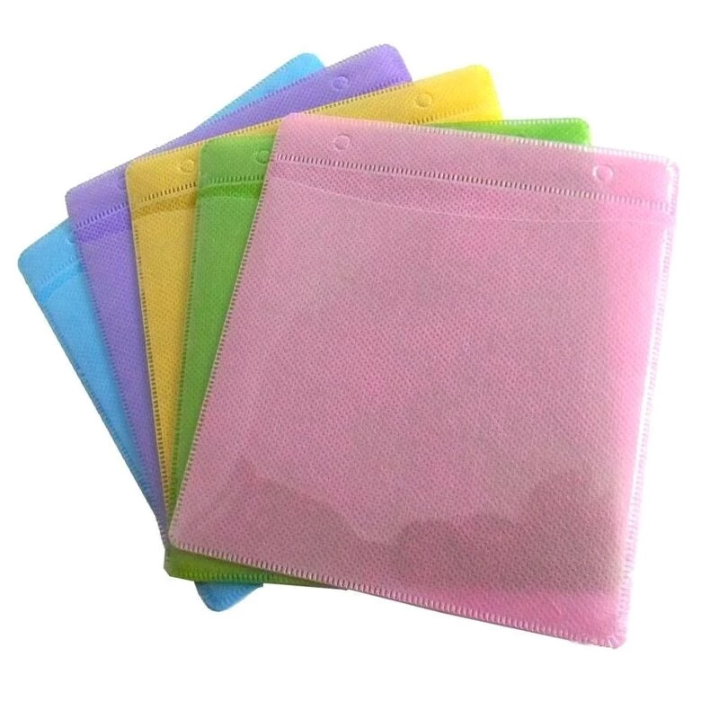 Túi đựng đĩa CD DVD Blueray Disc lá xốp bao giấy lụa nhựa ngăn đựng 2 mặt - Plastic Sleeve Double-sided Lot