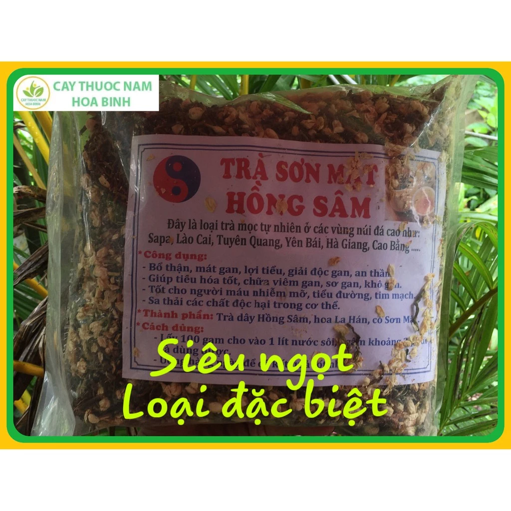 [LOẠI ĐẶC BIỆT] 1kg Trà sơn mật hồng sâm SIÊU NGỌT (Thơm, Sạch sẽ)