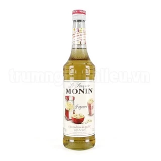 Monin Popcorn Syrup 700ml (vị bắp rang bơ)