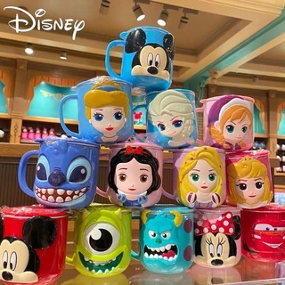 Ly inox giữ nhiệt 3D Disney hình nhân vật họa hình siêu xinh cho các bé gái và bé trai - 260ml(Mickey/ Minnie/ Elsa/ Spiderman/ Anna/ McQueen/ Mike/ Sulley)