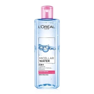 Nước Tẩy Trang Loreal Paris 3in1 400ML (Màu Hồng)