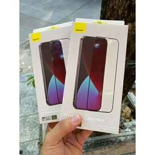 Combo 2 Kính cường lực Baseus cho iPhone 12/ 12 Pro/ 12 Pro Max Full màn hình