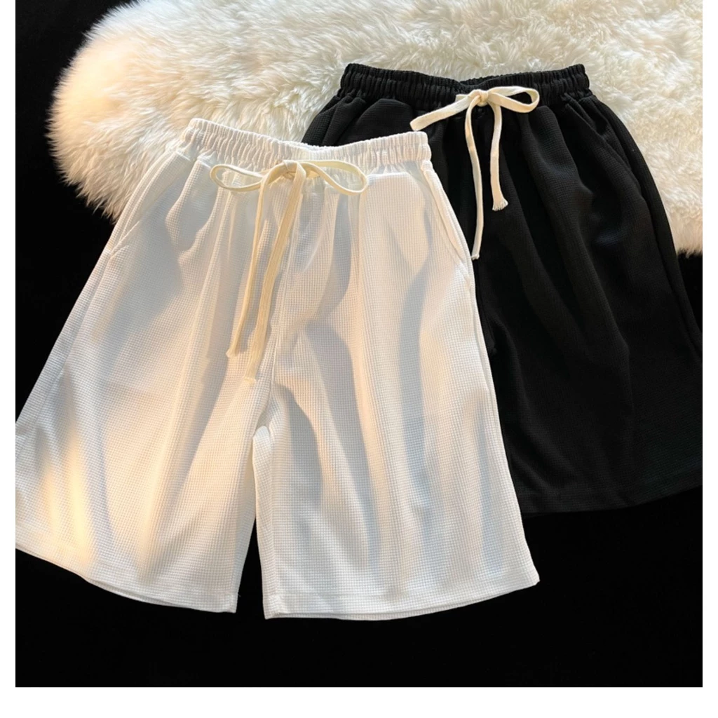 quần Short nam nữ, chất cotton dệt tổ ong cao cấp, quần đùi nam nữ mặc cực đẹp, unisex basic, đi du lịch, đi chơi SC01