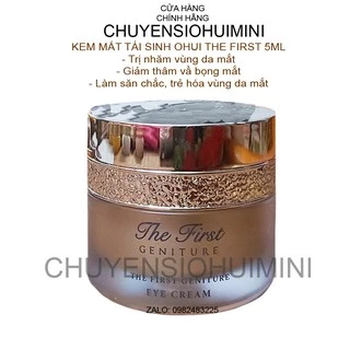 [Hot] Lọ Kem mắt Ohui The First giúp tái sinh giảm nhăn thâm và bọng mắt 5ml