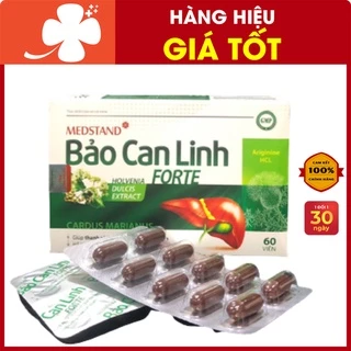 BẢO CAN LINH FORTE – Giúp hỗ trợ thanh nhiệt, mát gan, giải độc gan, hỗ trợ tăng cường chức năng gan (60 viên)