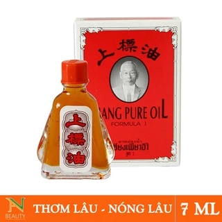 Dầu gió đỏ Thái Lan hiệu ông già Siang Pure Oil Thơm Lâu , Nóng Lâu