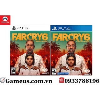 Đĩa Game Ps5/Ps4 : Far Cry 6 hệ US