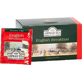 Trà Ahmad vị Buổi sáng (English Breakfast) (Hộp giấy 40gram - 20 túi lọc có bao thiếc)