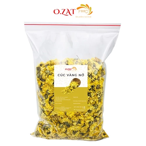 [BÁN SỈ] Hoa cúc vàng nở OZAT FOOD hàng đẹp loại 1 500G - 1KG giúp ngủ ngon tăng cường sức khoẻ