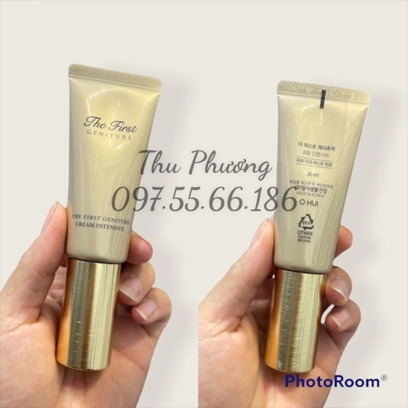 Tuýp Kem dưỡng tái sinh da OHUI The First Cream Intensive 30ml  ( tách set)