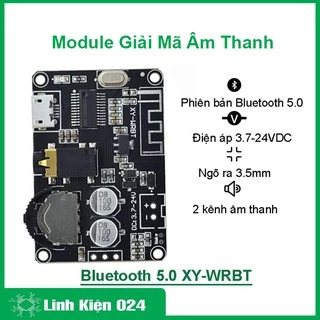 Module khuếch đại âm thanh bluetooth 5.0 XY-WRBT