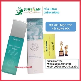 Xịt dưỡng tóc, kích thích mọc tóc thảo dược Quyên lara 120ml