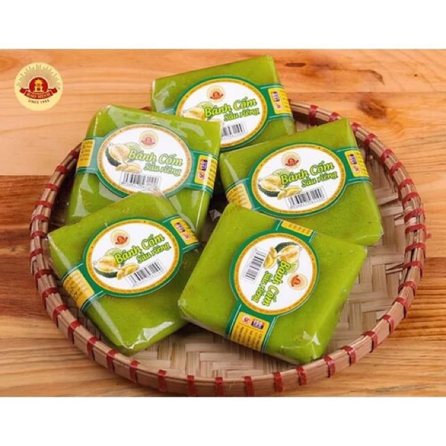 Bánh cốm nhân sầu riêng Bảo Minh