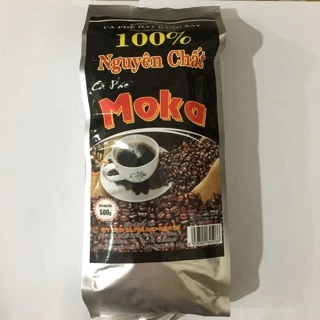 Cà phê hạt rang xay 100% nguyên chất MOKA (500gr)