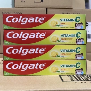 KEM ĐÁNH NGỪA SÂU RĂNG COLGATE VITAMIN C THƠM MÁT 170G