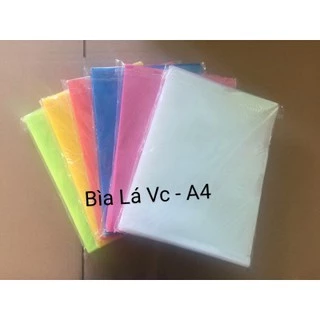 Bìa lá A4 VC (xấp = 10 cái)