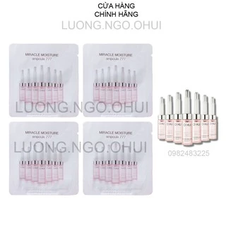 Gói sample Tinh chất huyết thanh 777 OHUI căng bóng, se khít lỗ chân lông 1ml