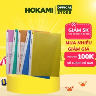 Kẹp File hồ sơ rút xoay chiều nhiều màu Magnolia TL-324 - HOKAMI STORE