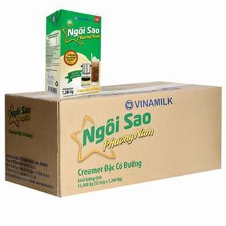 Sữa đặc ngôi sao Phương Nam hộp xanh lá 1.284 kg