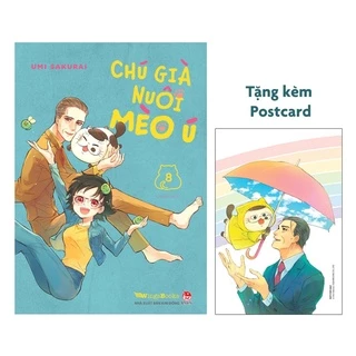 Sách Chú Già Nuôi Mèo Ú - Tập 8 - Tặng Kèm Postcard