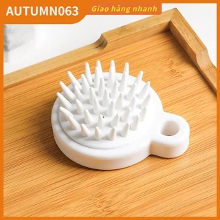 bàn chải dầu gội Dụng cụ chà rửa da đầu làm sạch Autumn063