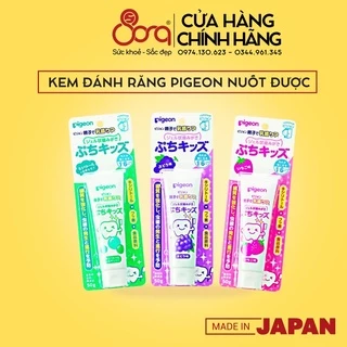 Kem đánh răng Pigeon Nhật bản hương nho, dâu, xilyton 50g