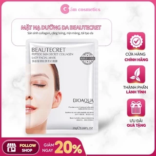 Mặt nạ thủy tinh trong suốt collagen Beatecret Bioaqua nâng cơ tái tạo săn chắc phục hồi da hàng nội địa Trung